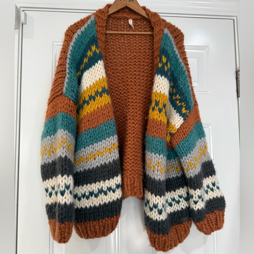 Wishlist Warm Orange Knit Sweater